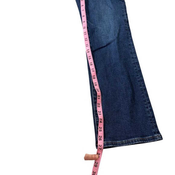 Madewell Curvy Kick Out Jeans Size 25 Bootcut Flared Jean - Picture 6 of 10